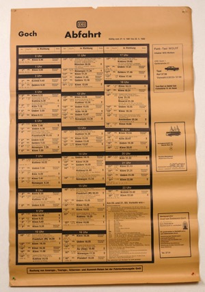 Aushangfahrplan_Goch_1991_Abfahrt